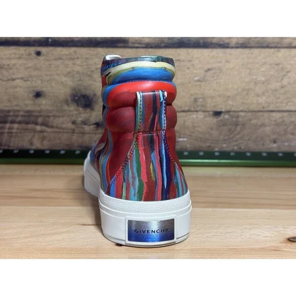 Givenchy X Multicolor Reaper City Print Sneakers Josh Smith 43/9.5-10 /W12  $850 - Picture 4 of 16